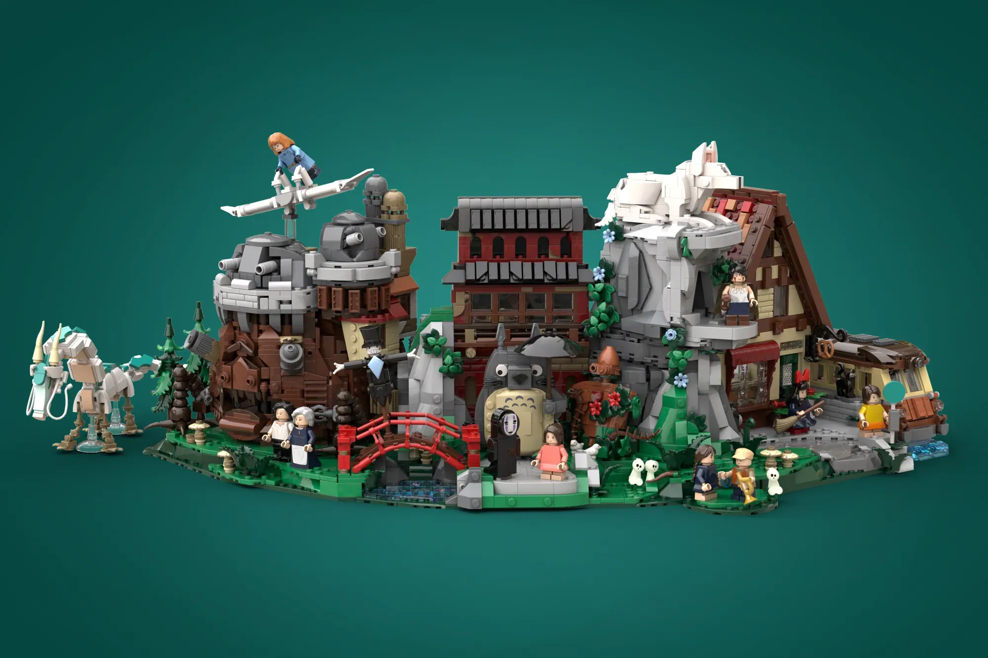 lego ideas the world of studio ghibli