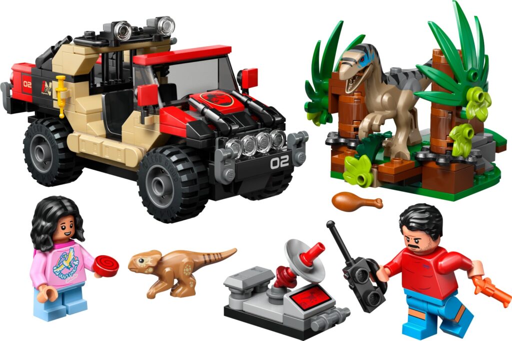 lego jurassic world rebirth 76972 raptor off road escape (3)