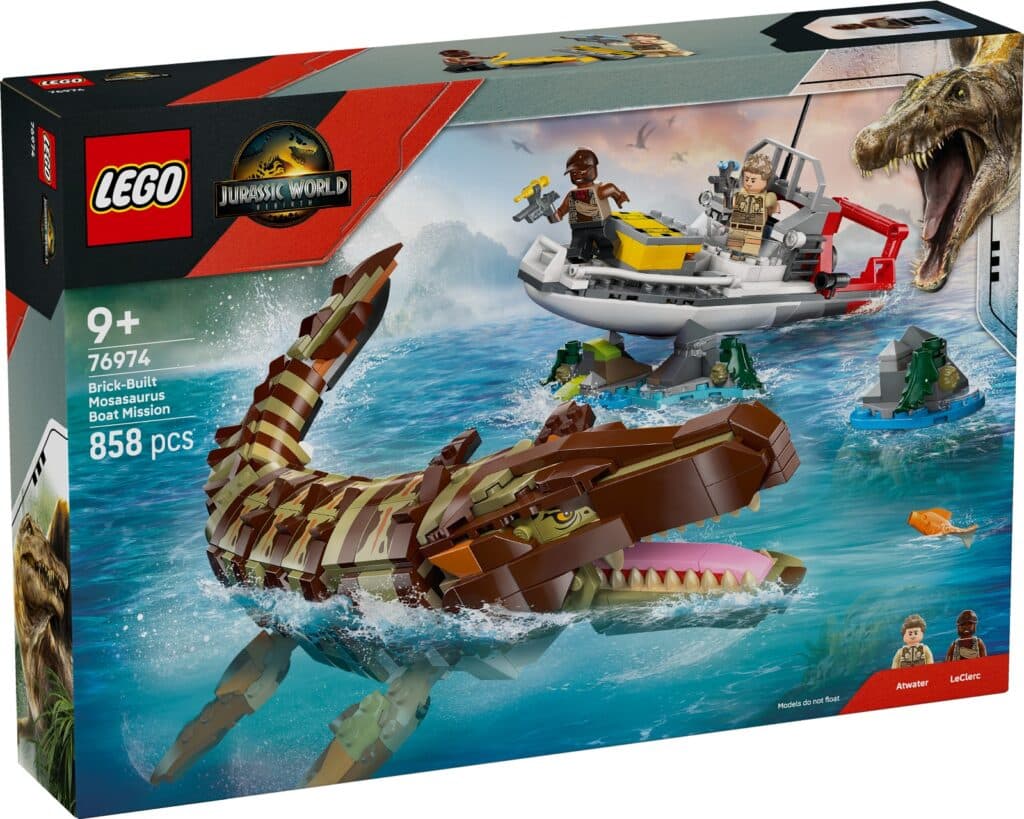 lego jurassic world rebirth 76974 brick built mosasaurus boat mission (1)