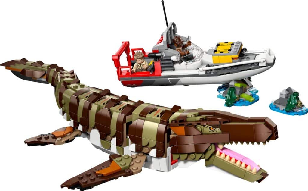 lego jurassic world rebirth 76974 brick built mosasaurus boat mission (2)