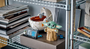 lego star wars 75403 grogu with hover pram