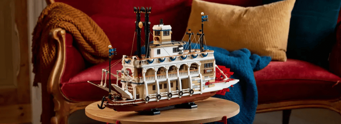 nieuwe lego sets april 2025 lego ideas 21356 river steamboat