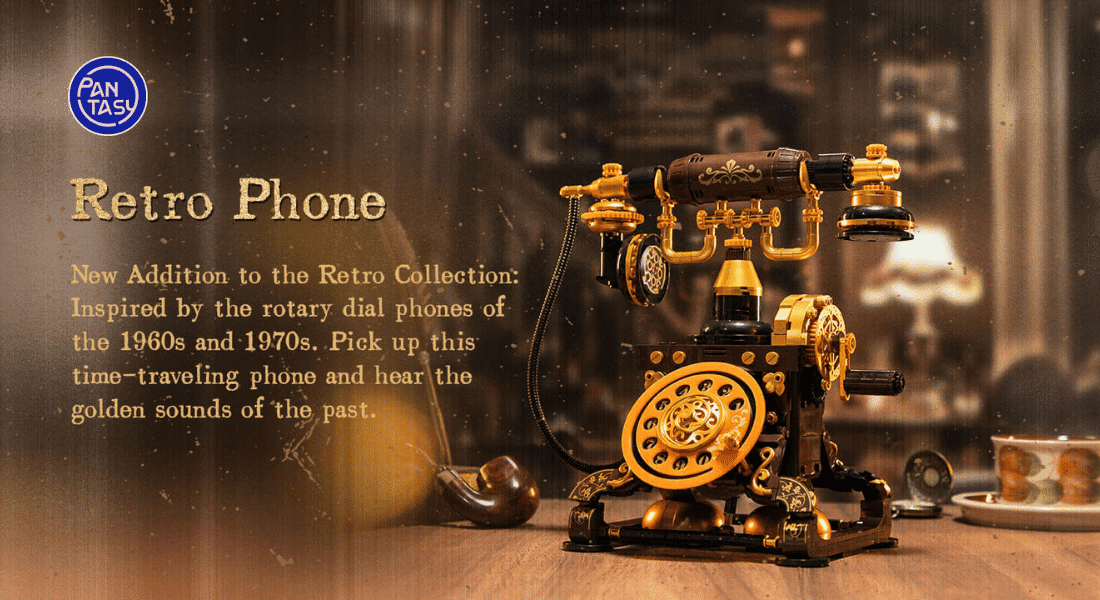 Pantasy Retro Phone aangekondigd – ontwikkeld door voormalige LEGO Designer James May