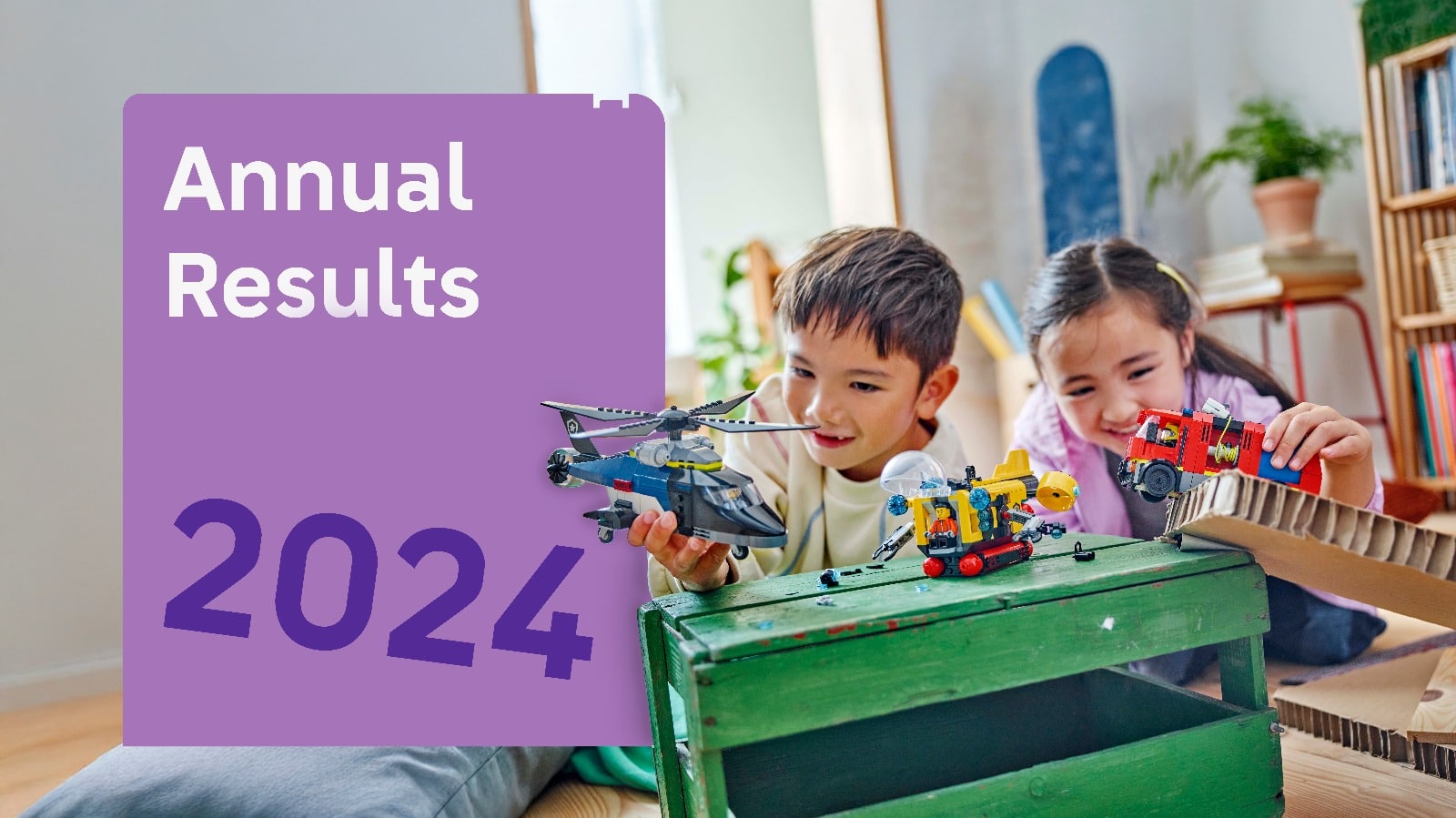 The LEGO Group maakt totale jaarcijfers 2024 bekend – omzet steeg met 13%