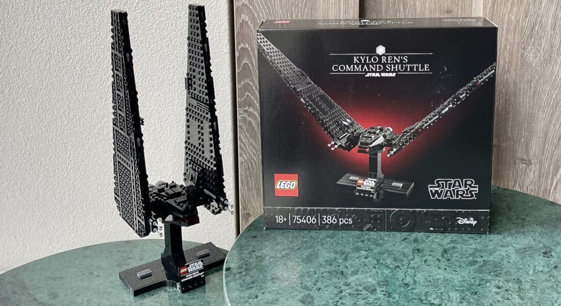 [Review] LEGO Star Wars 75406 Kylo Ren’s Command Shuttle – Stapt LEGO over naar de Dark Side?
