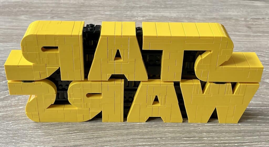 75407 brick built star wars logo 9