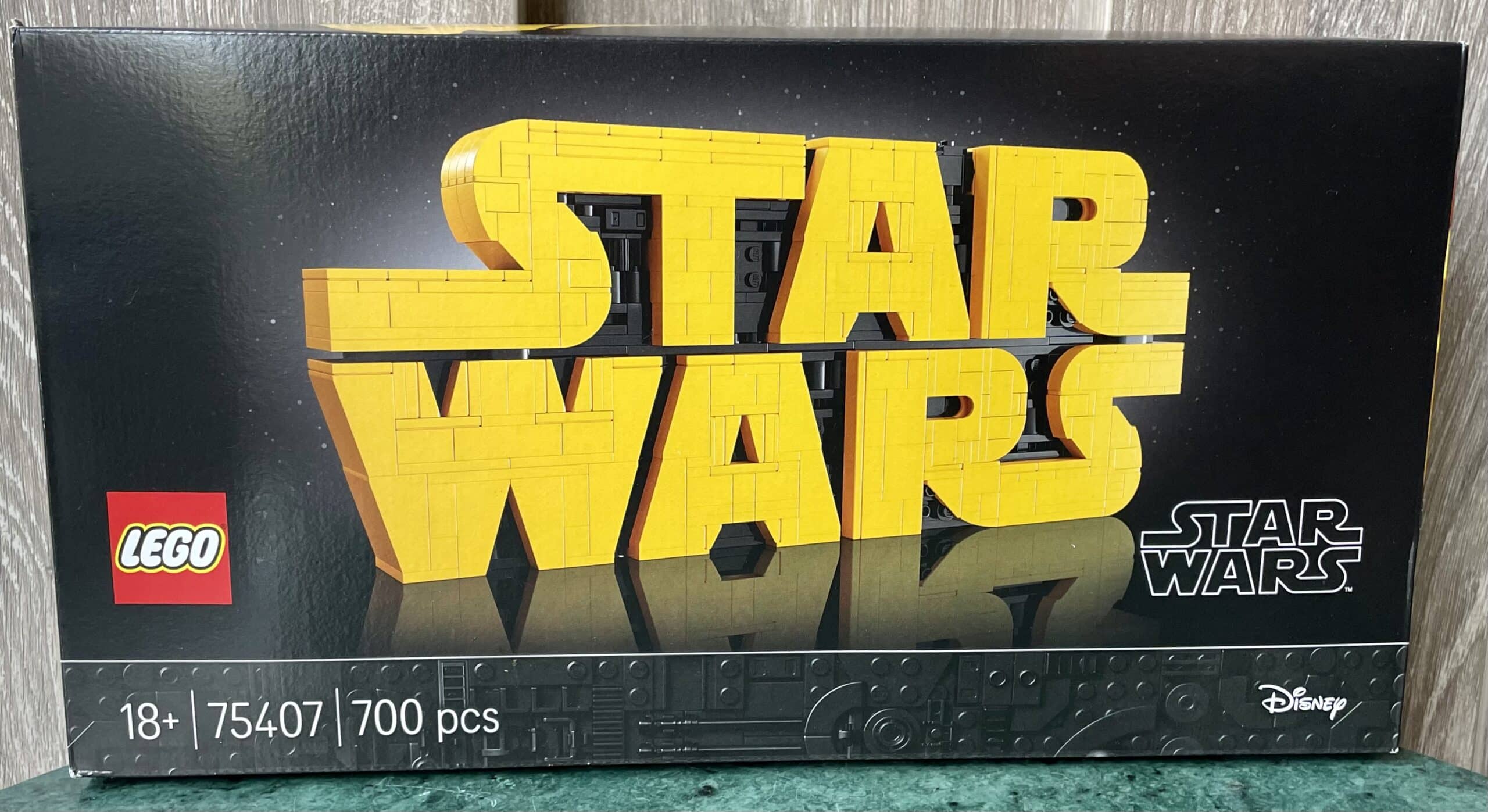 75407 brick built star wars logo