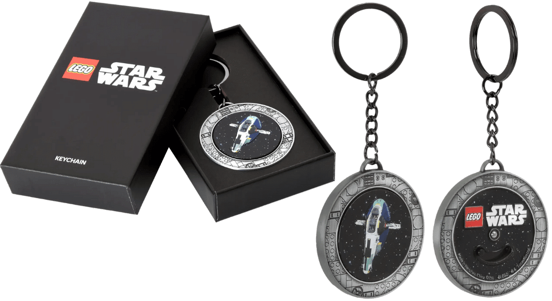 lego 5009394 jango fett’s starship key chain (1)