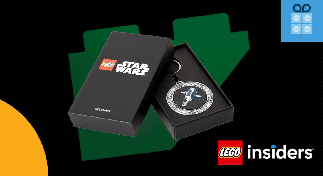 Gratis LEGO 5009394 Jango Fett’s Starship Key Chain cadeau bij de UCS Jango Fett’s Starship