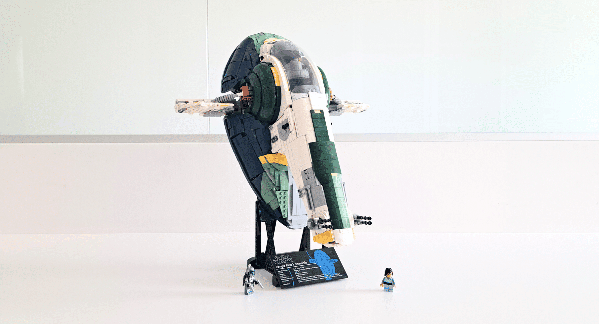 [Review] LEGO Star Wars Jango Fett’s Firespray-Class Starschip – tijd om de premie te innen