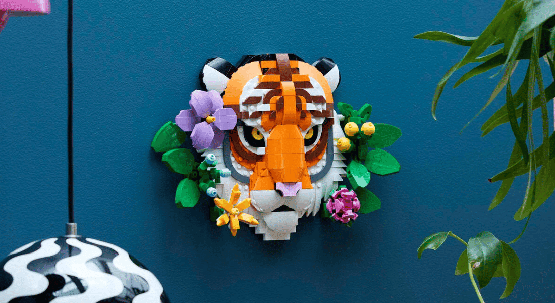 LEGO Art 31217 The Fauna Collection: Tiger onthuld – vanaf juni verkrijgbaar