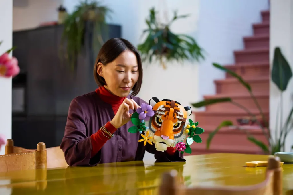 lego art 31217 the fauna collection tiger (3)