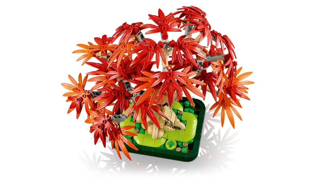 lego botanicals 10348 japanese red maple bonsai tree (11)