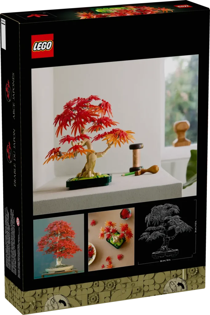lego botanicals 10348 japanese red maple bonsai tree (12)