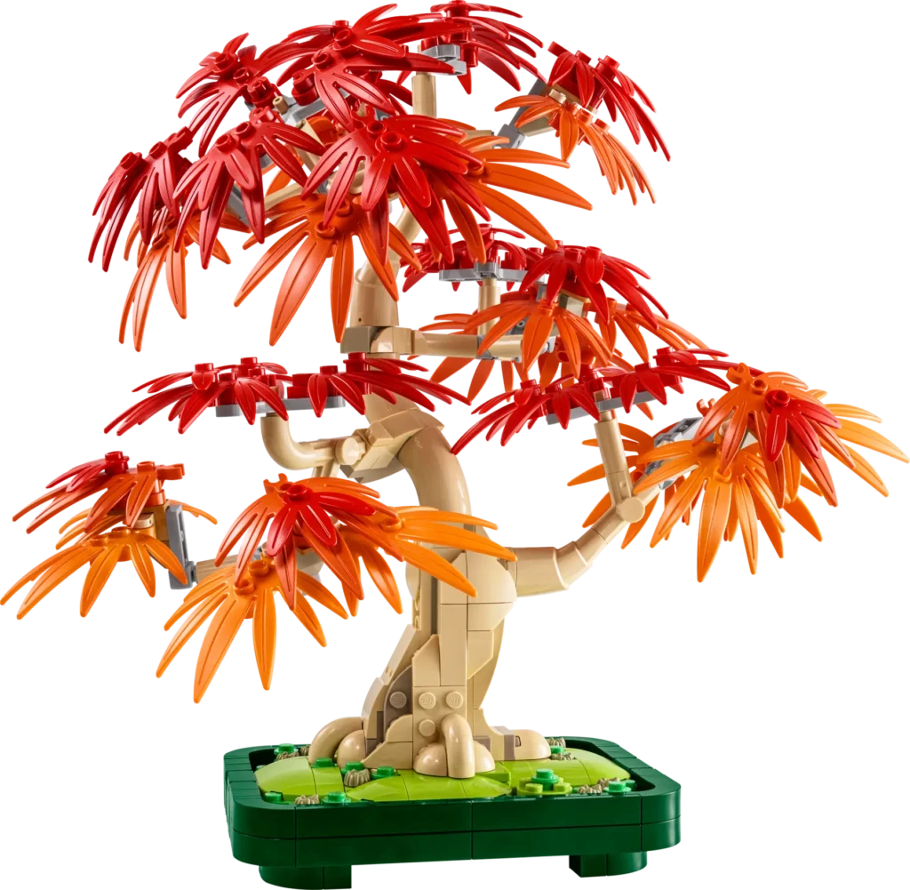 lego botanicals 10348 japanese red maple bonsai tree (9)