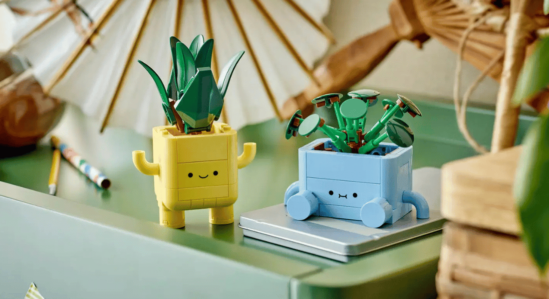 Haal vanaf 1 juni de vrolijkheid in huis met de nieuwe LEGO Botanicals 10349 Happy Plants