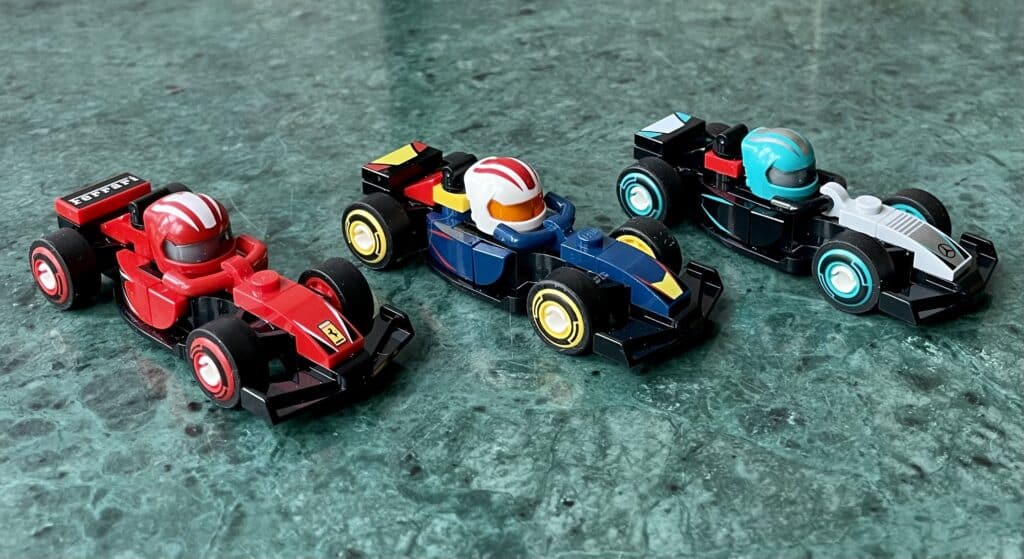 lego collectables 71049 f1 race cars 3