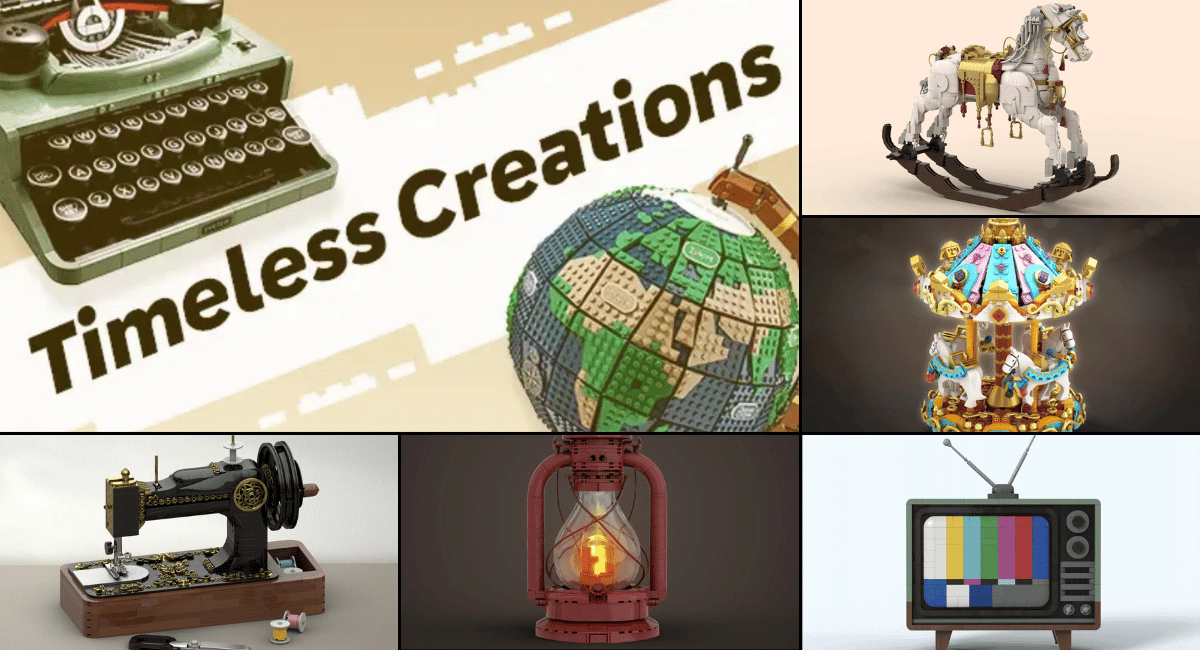 [Fan Vote] LEGO Ideas Timeless Creations – winnaar wordt een set