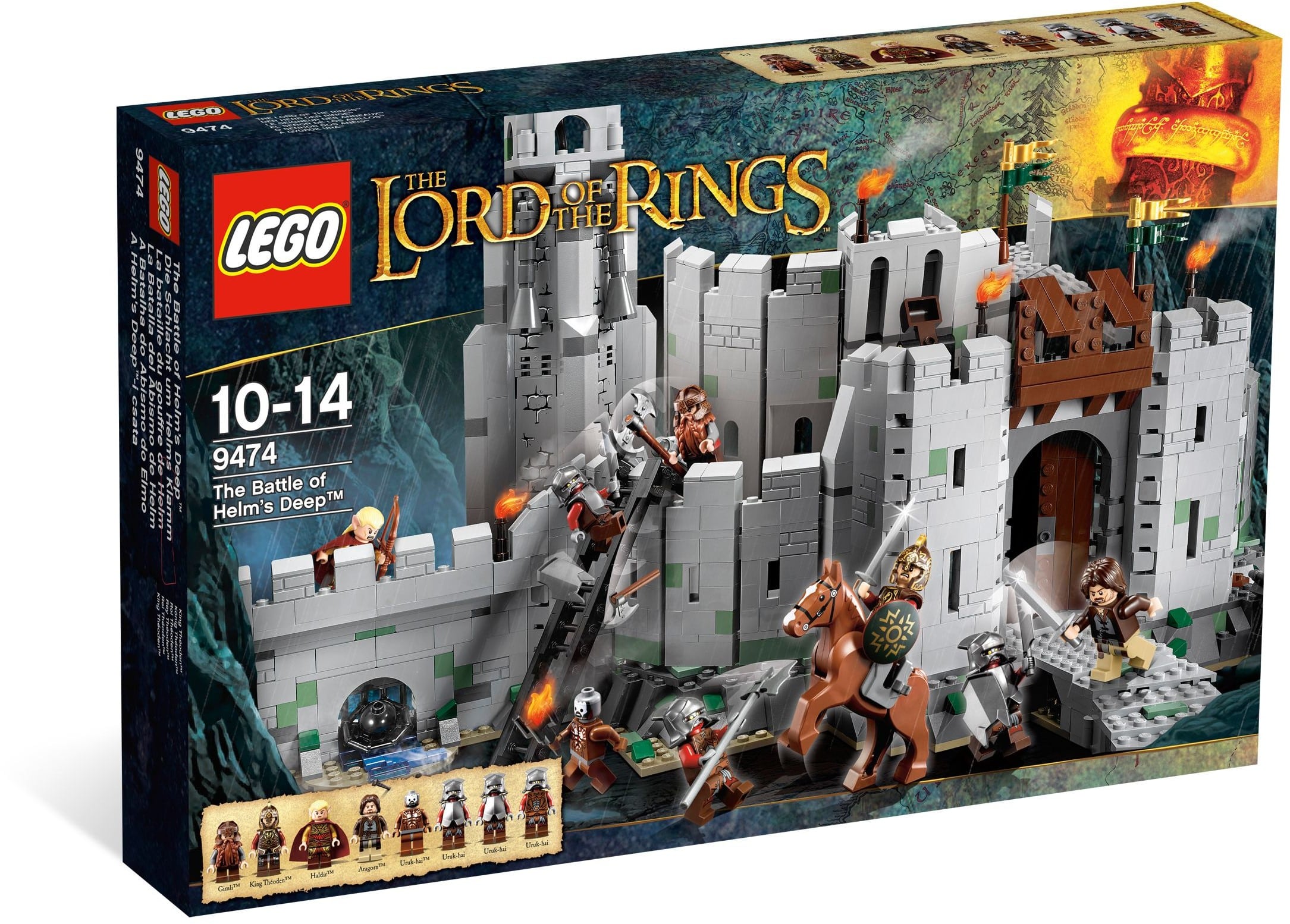 lego lord of the rings 9474 the battle of helm’s deep