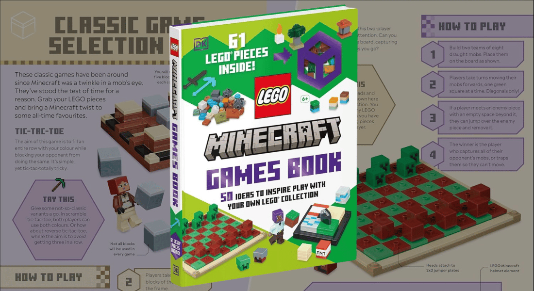 LEGO Minecraft Games Book verschijnt in juli