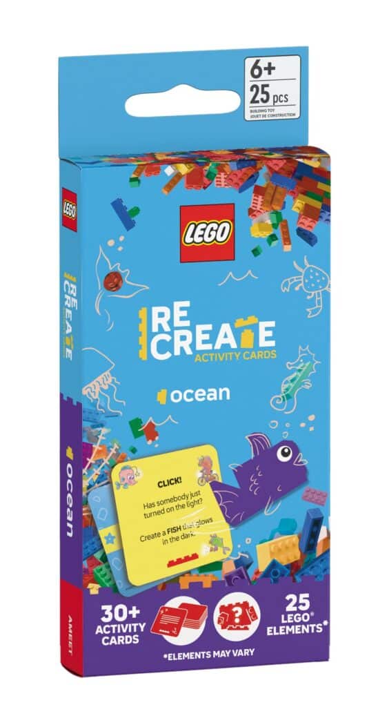 lego recreate activity cards ocean