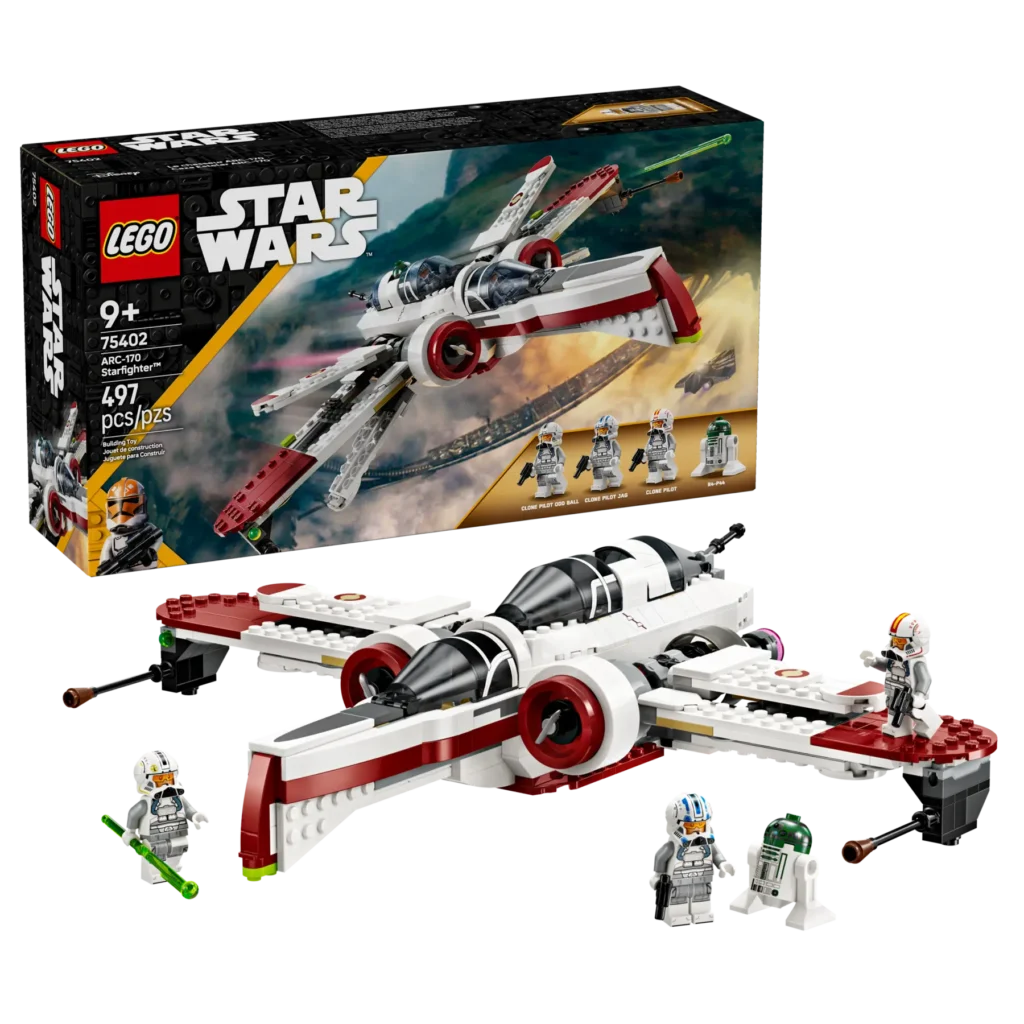 lego star wars 75402 arc 170 starfighter