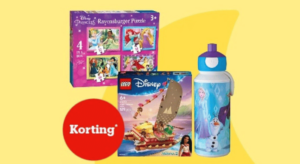 tot 20% korting op disney princess en frozen (waaronder lego)