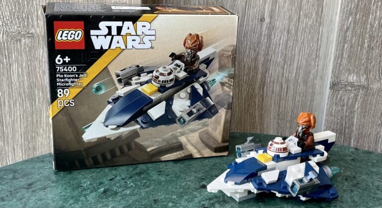 [Review] LEGO Star Wars 75400 Plo Koon's Jedi Starfighter Microfighter