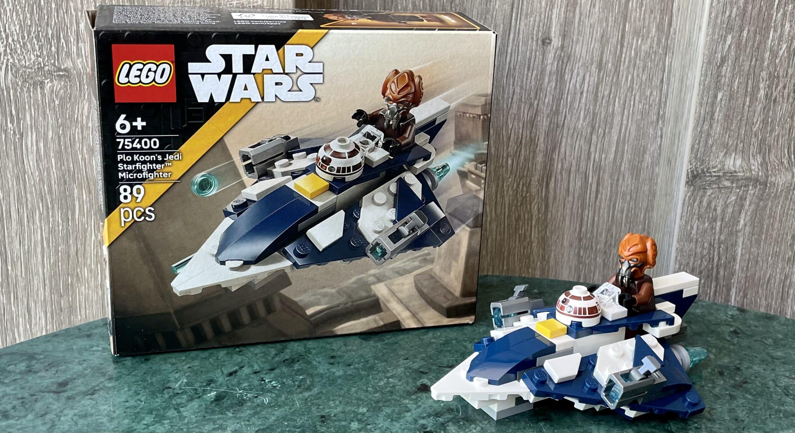 [Review] LEGO Star Wars 75400 Plo Koon’s Jedi Starfighter Microfighter