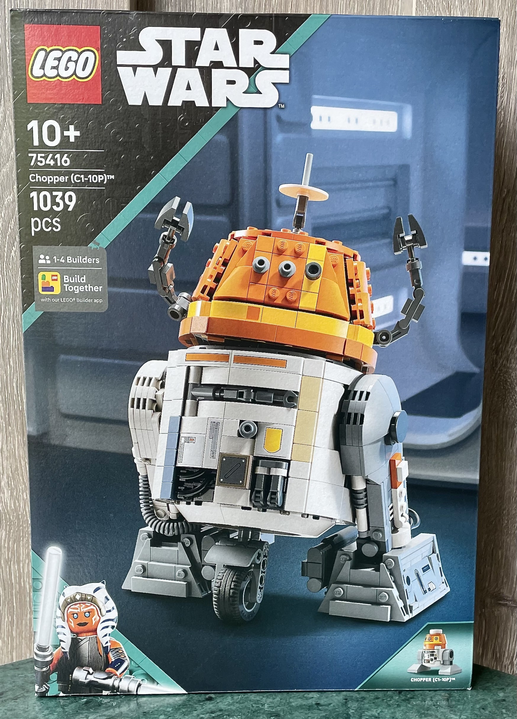 Verpakking van LEGO Star Wars 75316 Chopper C1-10P met productinformatie