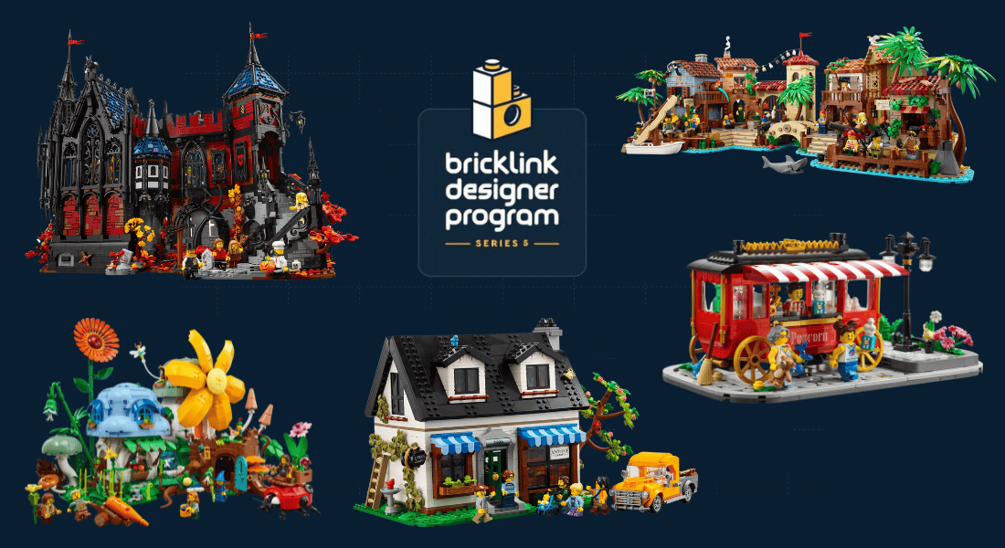Bricklink Designer Program Series 5 heeft dynamische limieten – crowdfunding afgelopen