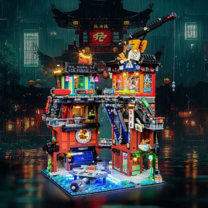 briksmax 2.0 ninjago city workshops