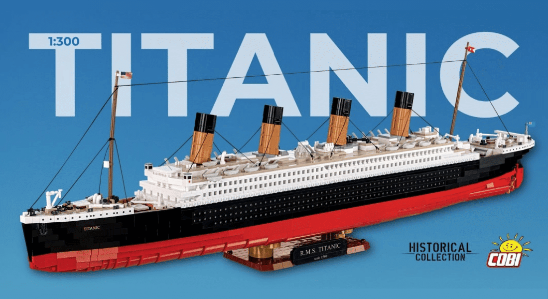 COBI 1686 R.M.S. Titanic op 1:300 aangekondigd voor release in juli
