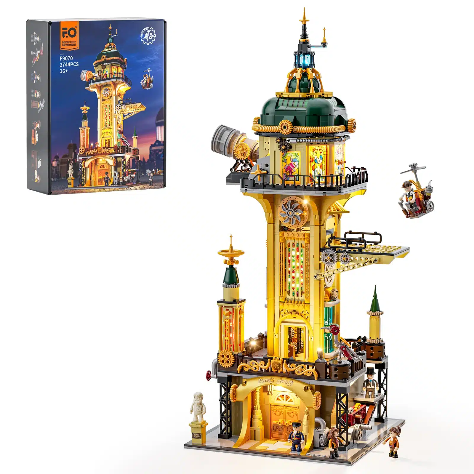 funwhole f9070 steampunk watch tower