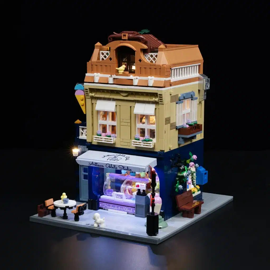 funwhole lumibricks f9078 gelato store (2)
