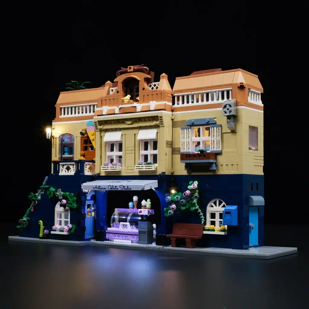 funwhole lumibricks f9078 gelato store (3)