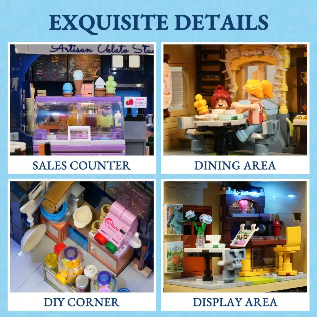 funwhole lumibricks f9078 gelato store (7)