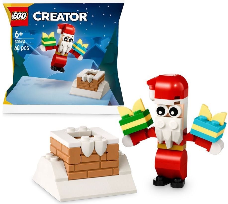 lego 30692 christmas chimney fun with santa