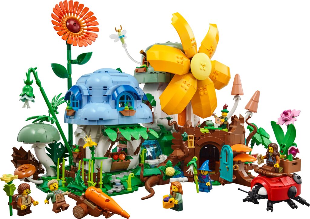 lego bricklink 910051 mushroom village