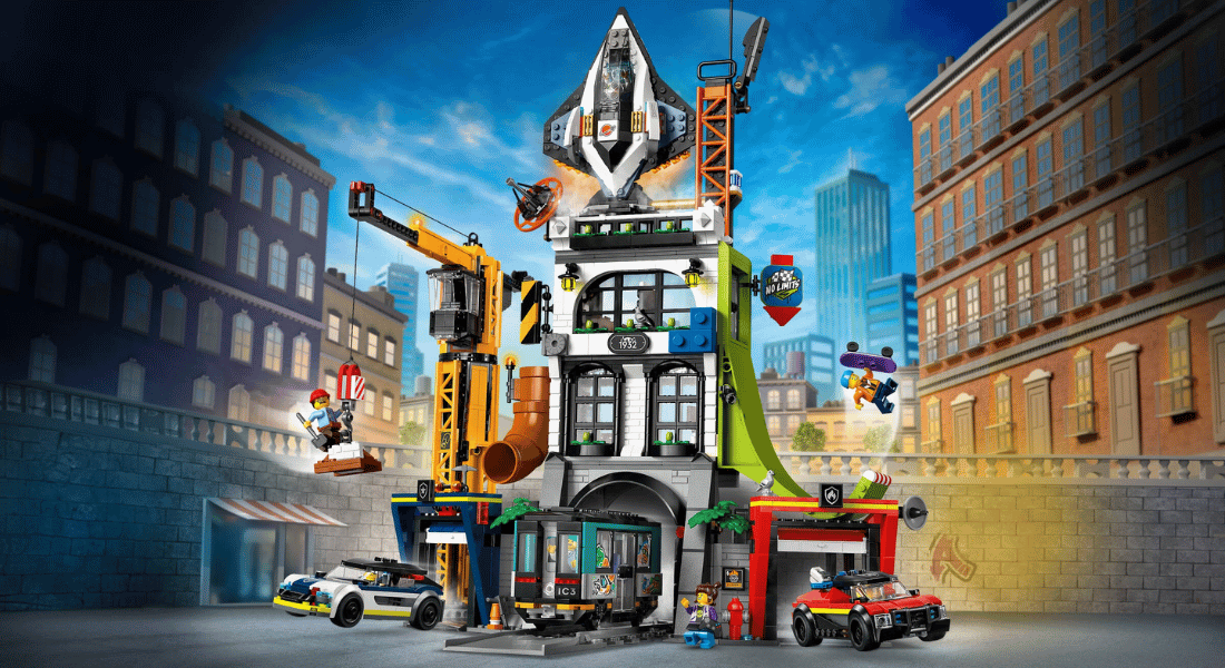 Vier vanaf 1 juni 20 jaar LEGO City met de nieuwe LEGO City 60473 The City Tower