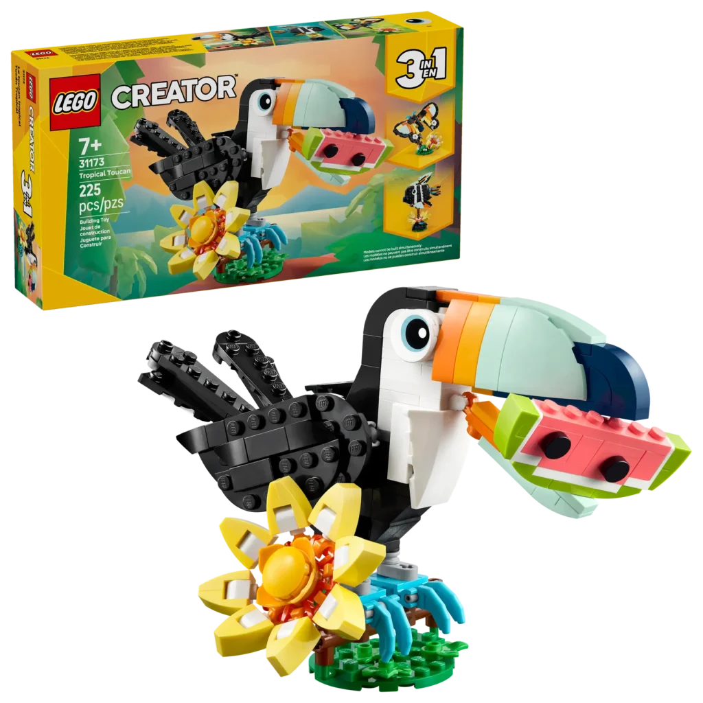 lego creator 31173 wild animals tropical toucan (1)