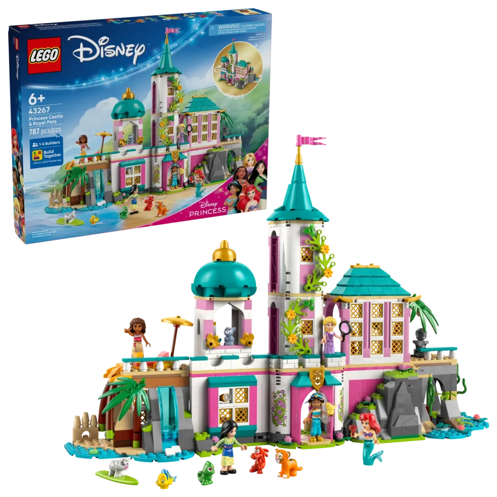 lego disney 43267 disney castle & royal pets (1)