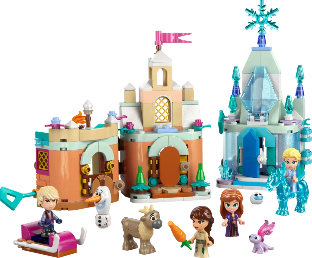 lego disney 43278 mini arendelle castle & elsa’s ice palace (5)