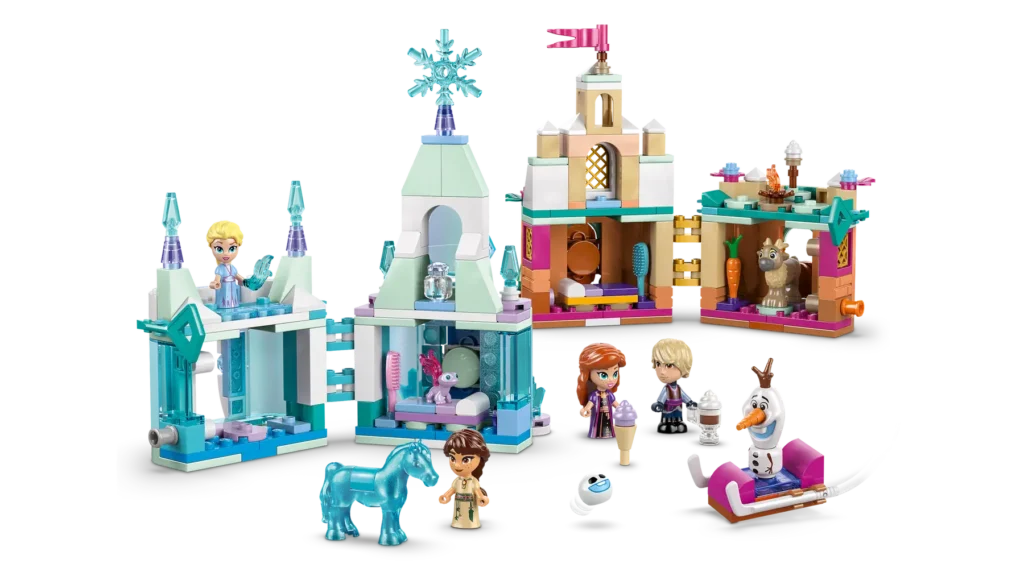 lego disney 43278 mini arendelle castle & elsa’s ice palace (8)