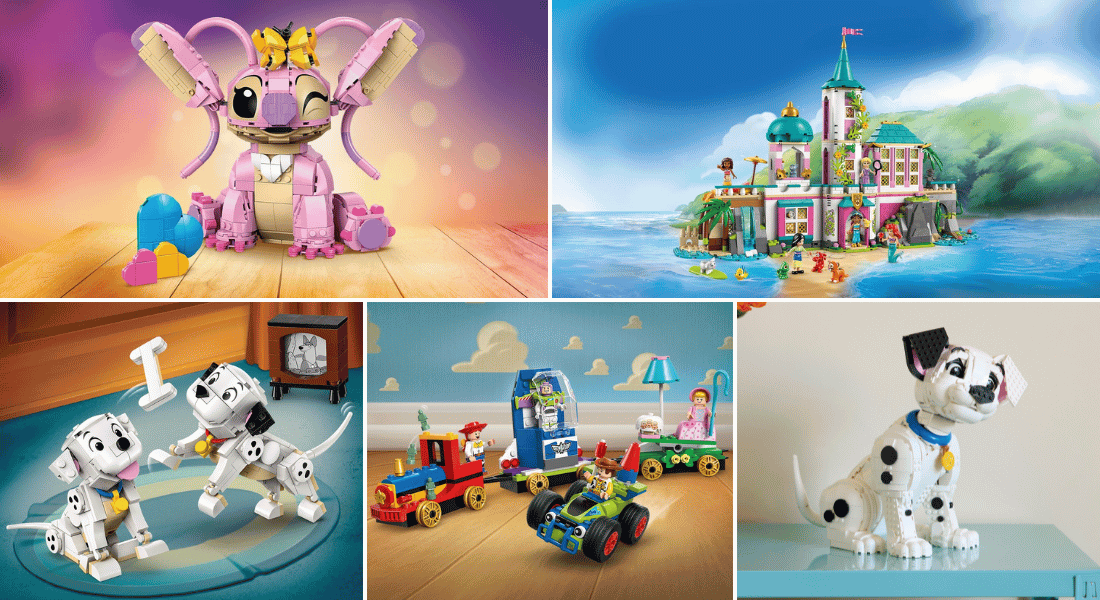 Deze LEGO Disney zomer 2025 sets zijn vanaf 1 juni verkrijgbaar