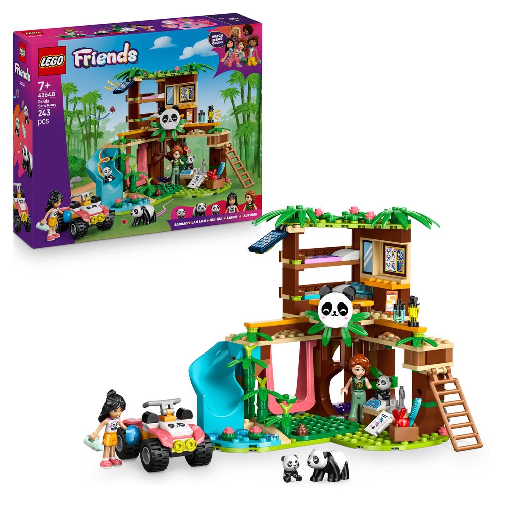 lego friends 42648 panda sanctuary
