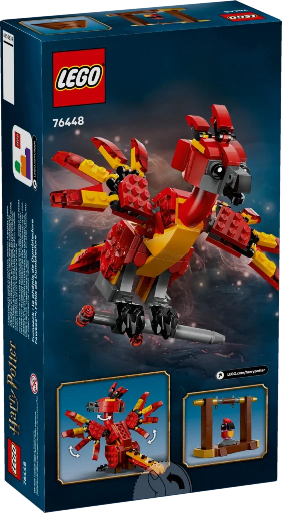 lego harry potter 76448 fawkes dumbledore’s phoenix (6)