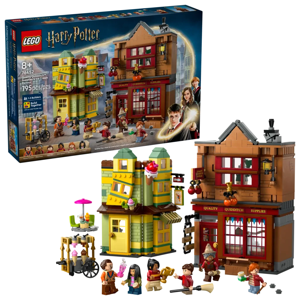 lego harry potter 76452 quality quidditch supplies & ice cream parlour (1)