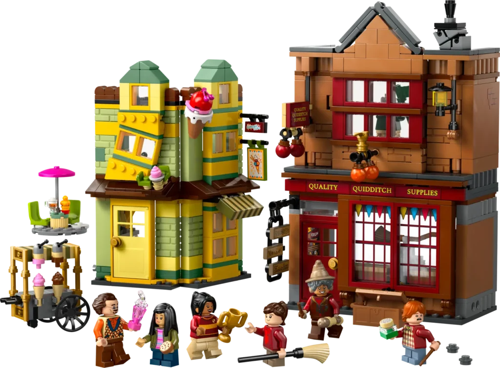 lego harry potter 76452 quality quidditch supplies & ice cream parlour (6)
