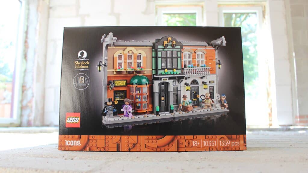 lego icons 10351 sherlock holms book nook 01